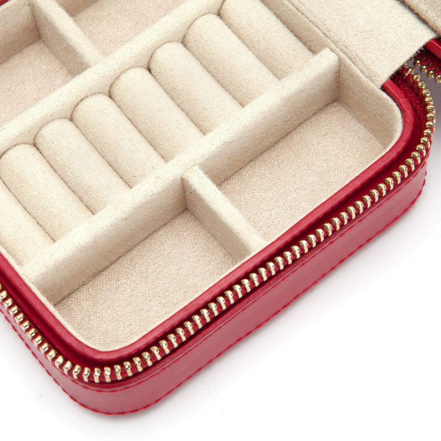Wolf Caroline Zip Travel Case - Black