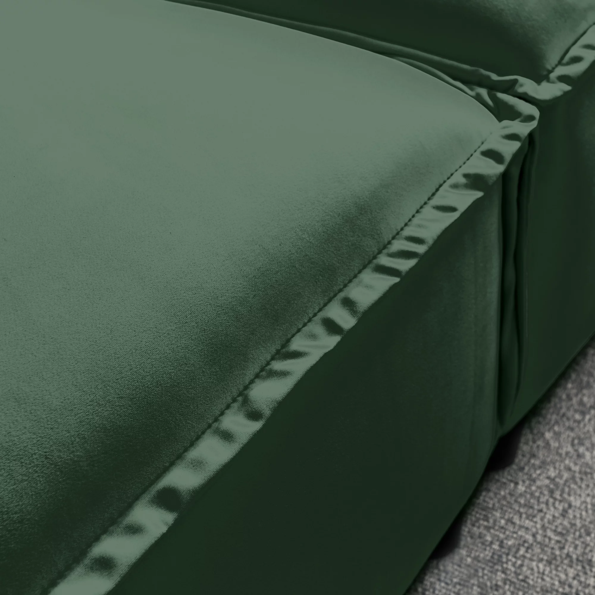 Luxury Modern Style Living Room Upholstery Sofa, velvet