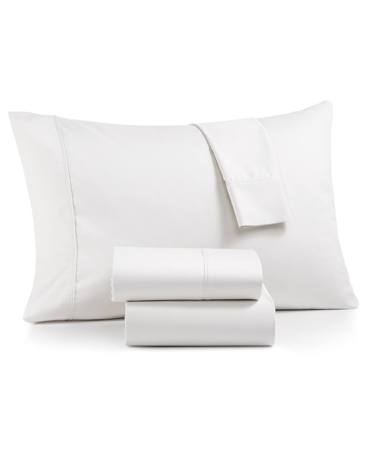 Sleepletics Celliant Performance Bedding Celliant Performance Sheet Set // Chalk (California King)
