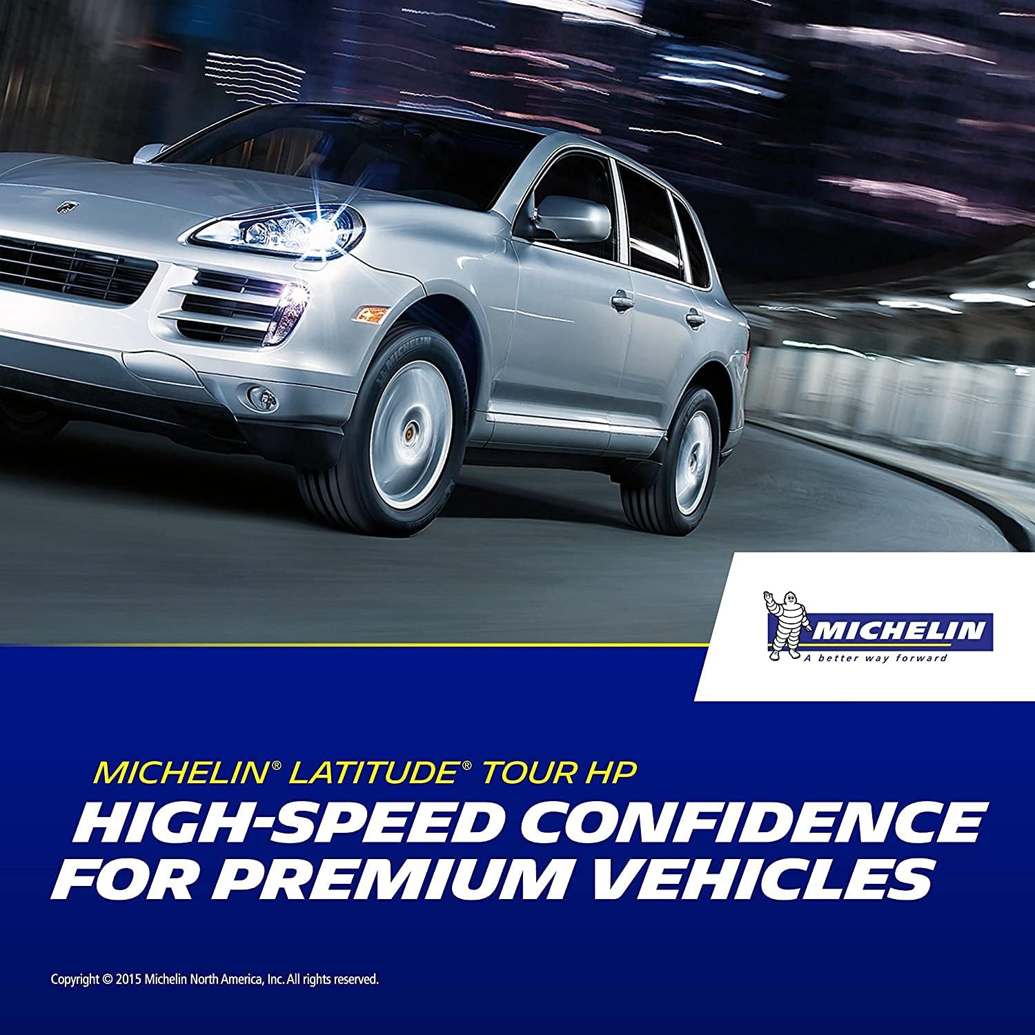 Michelin Latitude Tour HP All Season Radial Car Tire for SUVs and Crossovers, 255/55R18 105V