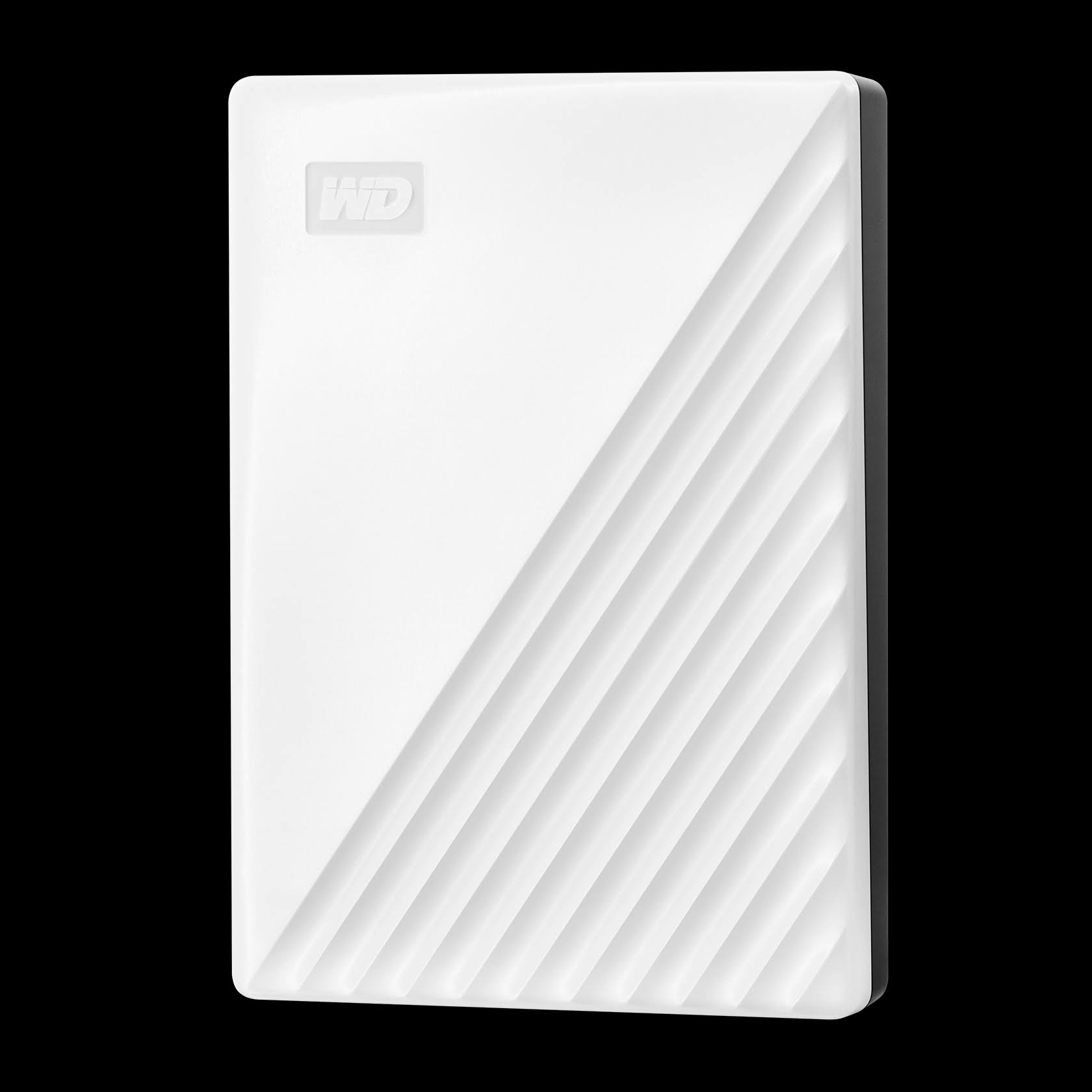 WD 5tb My Passport Portable Hard Drive, White - WDBPKJ0050BWT-WESN
