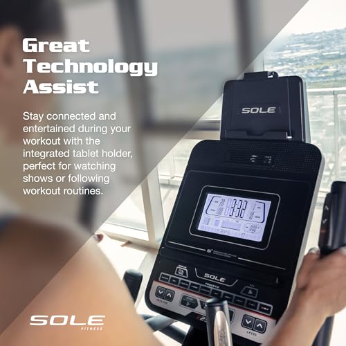 SOLE Fitness Elliptical Exercise Machines, Models E25, E35, E95, E95S, E98, Elliptical Machines for Home Use, Home Exercise Equipment for Cardio Training, Work from Home Fitness Stepper Machine