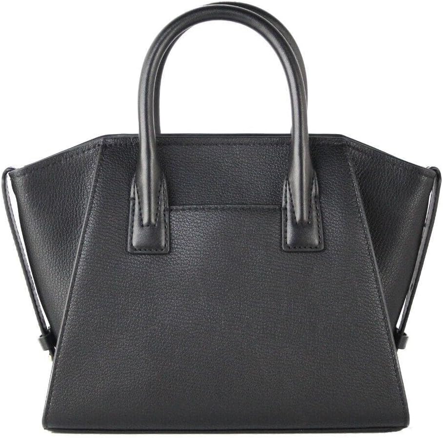 Michael Michael Kors Avril Small Logo Top-Zip Satchel - Black