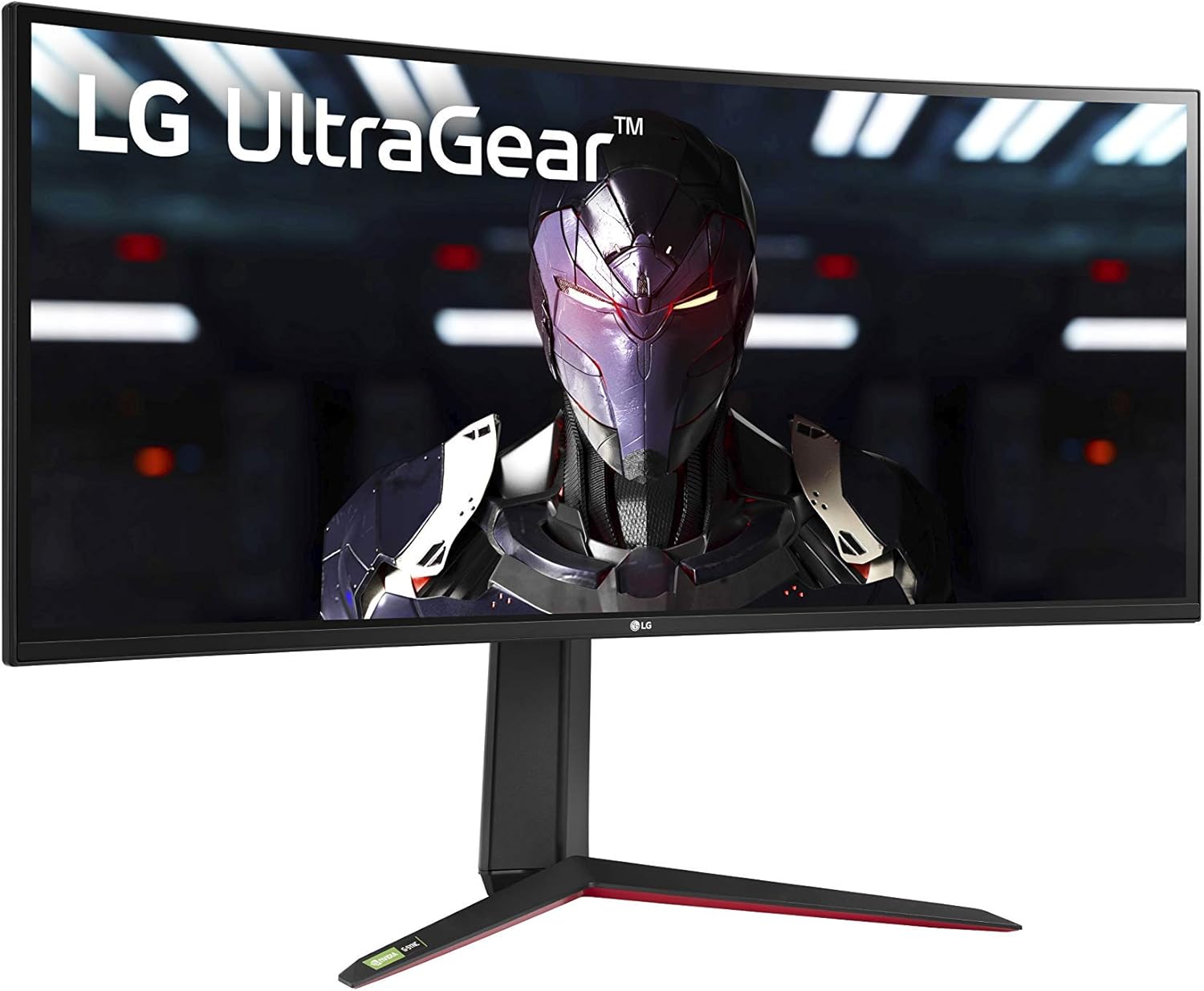 LG 34GN850-B 34-Inch Ultragear Curved QHD 3440x1440 IPS 144Hz HDR G-SYNC Compatible Gaming Monitor with Gaming-Focused Features (Renewed)