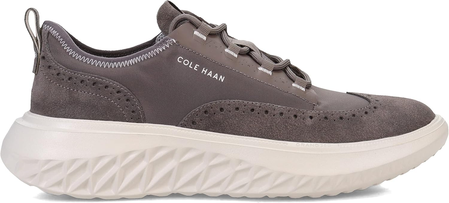 Cole Haan Zerogrand WFA Men’s Shoes – Leather Upper – Wingtip Toe Design – Grand 360 EVA Midsole – Pull Tabs Eiffel Tower/Harbormist 11 D - Medium