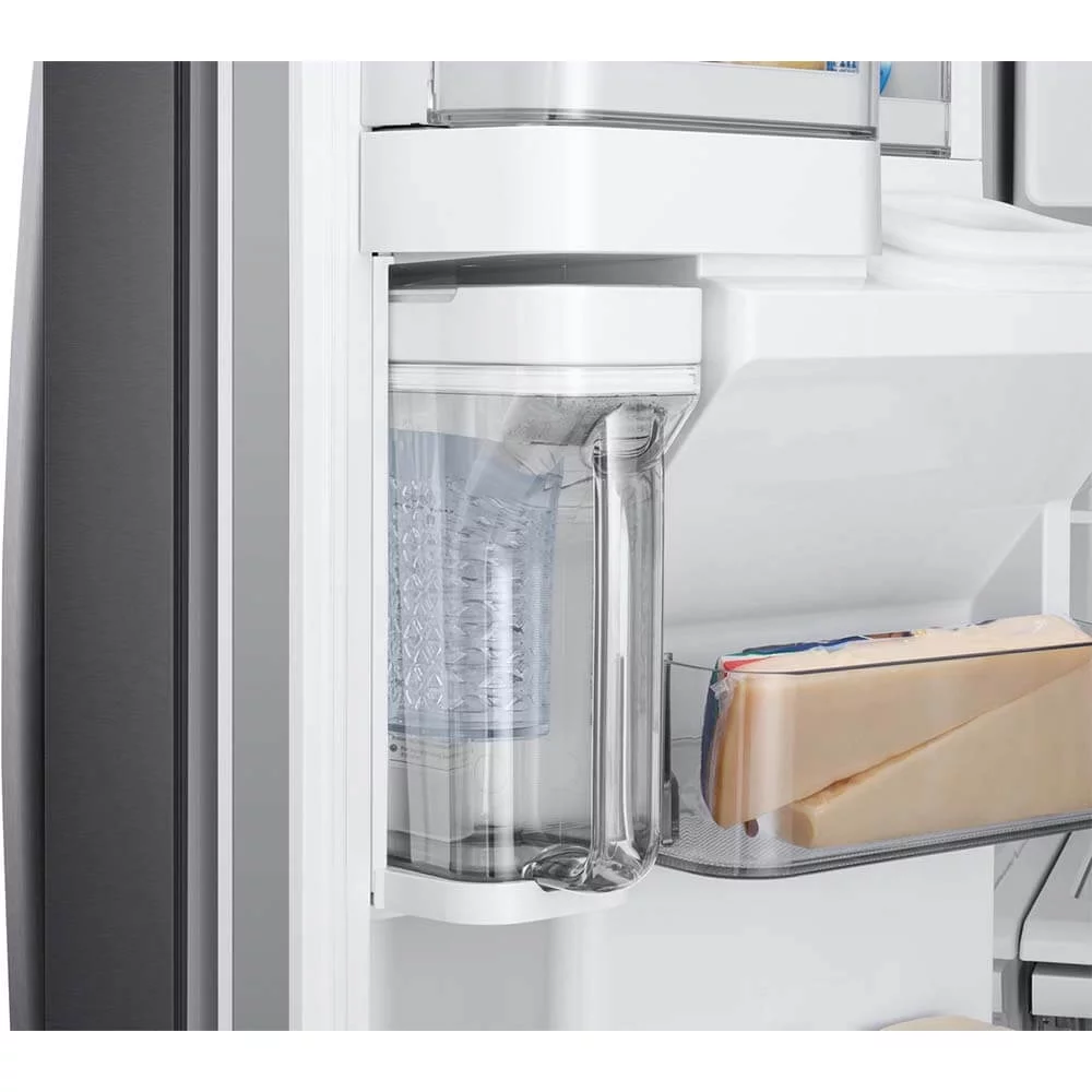Samsung RF28R6301SG 28 Cu. Ft. 3-Door French Door Refrigerator - Black Stainless