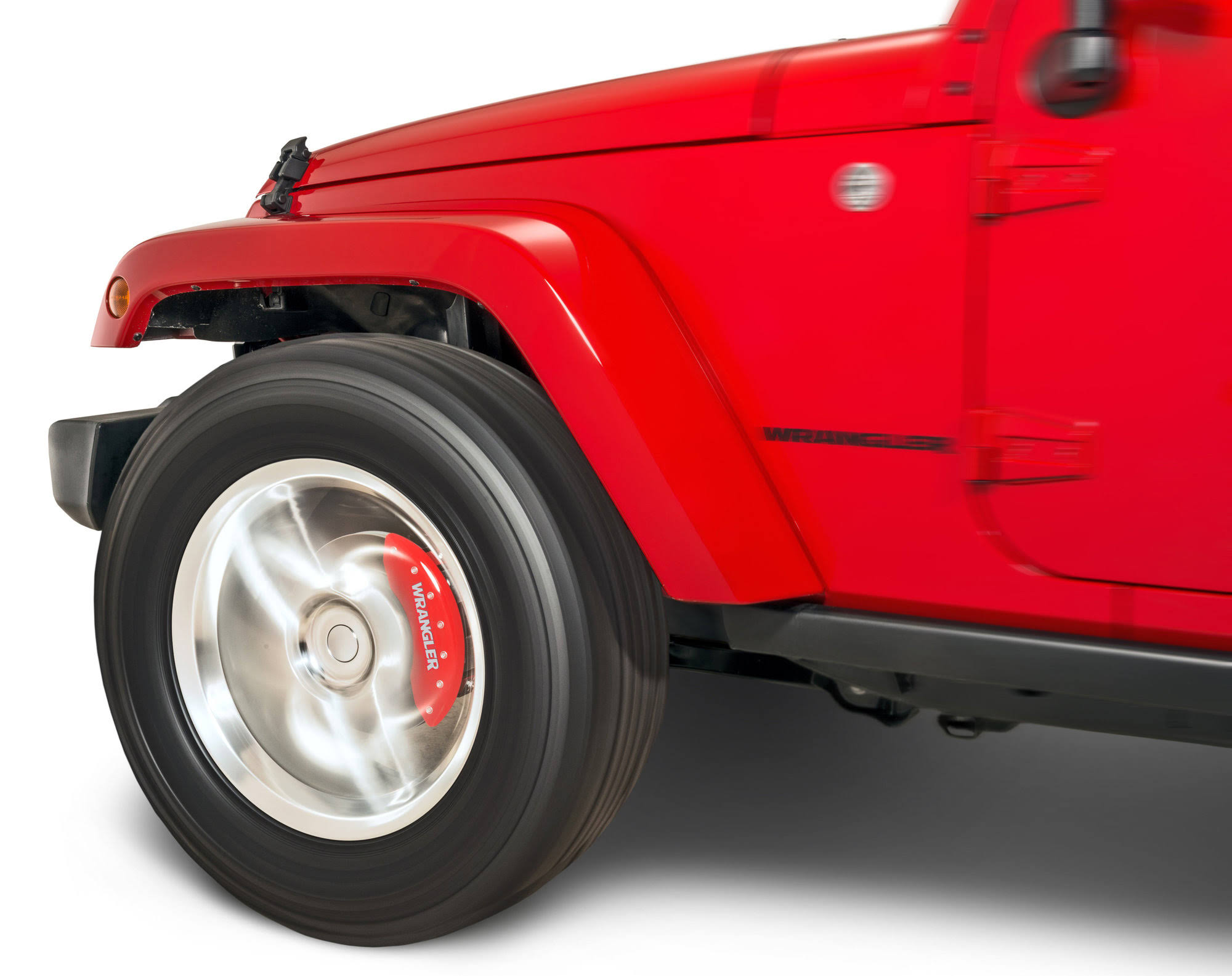 MGP Caliper Covers Jeep Wrangler (Red)