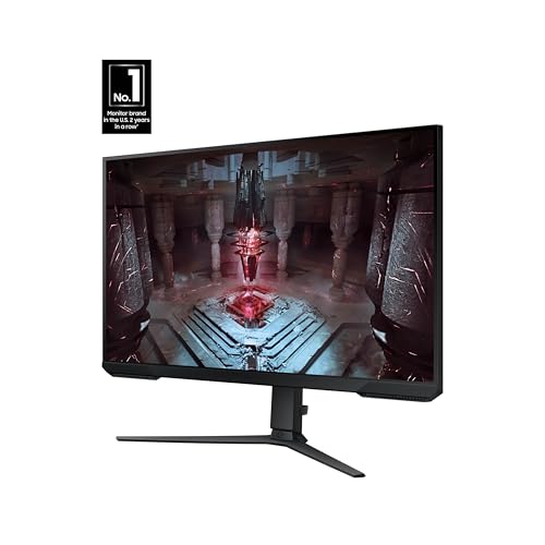 Samsung 34' Odyssey G5 Ultra-Wide Gaming Monitor with 1000R Curved Screen, 165Hz, 1ms, FreeSync Premium, Large Display, Eye Comfort, Multiple Ports, WQHD, LC34G55TWWNXZA, Black