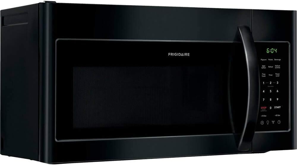 Frigidaire FFMV1846VB 30 Black Over the Range Microwave with 1.8 cu. ft. Capacity, in Black