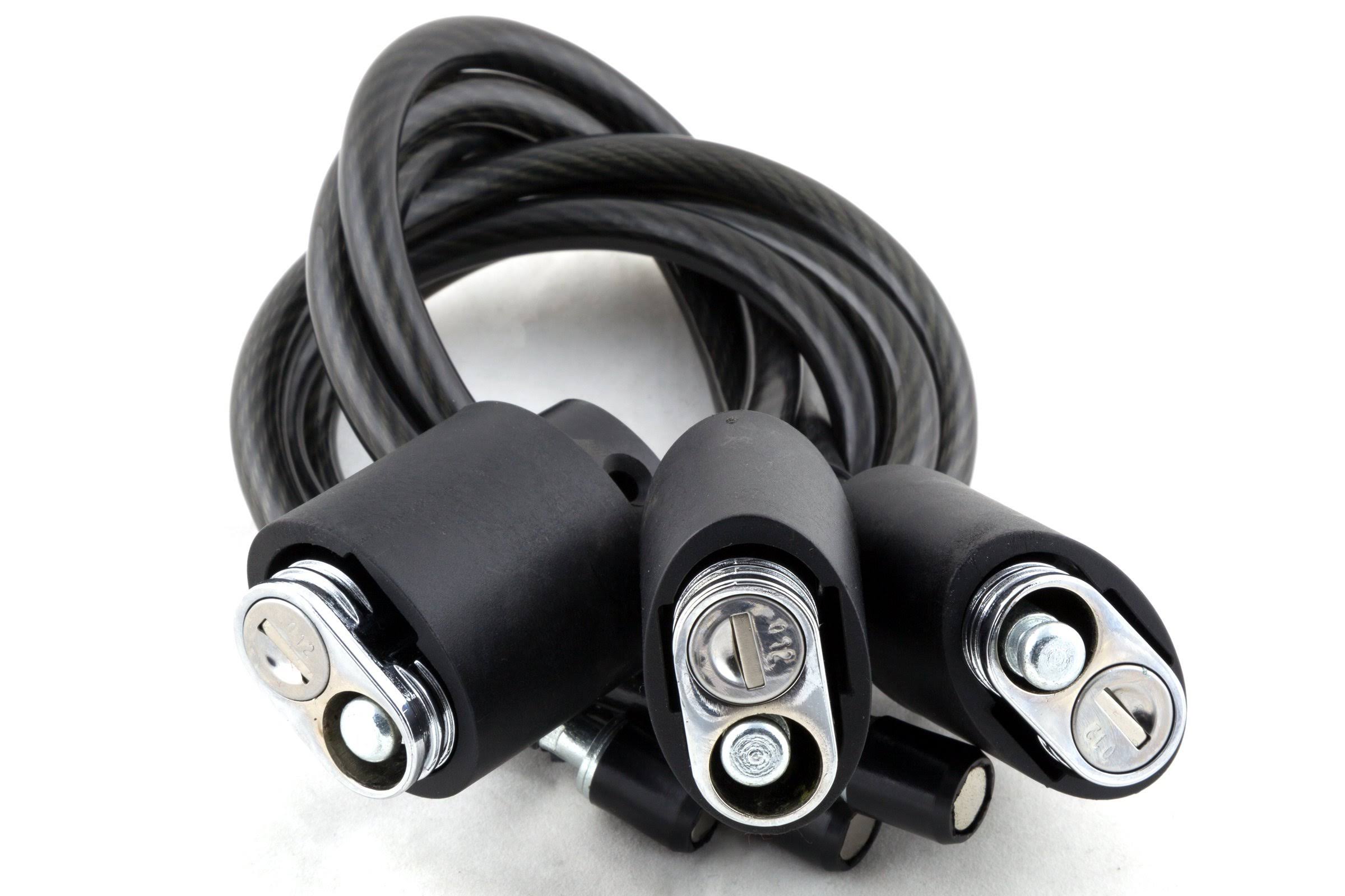 Kuat TRANSFER Cable Lock u0026 Hitch Pin Kit - Triple