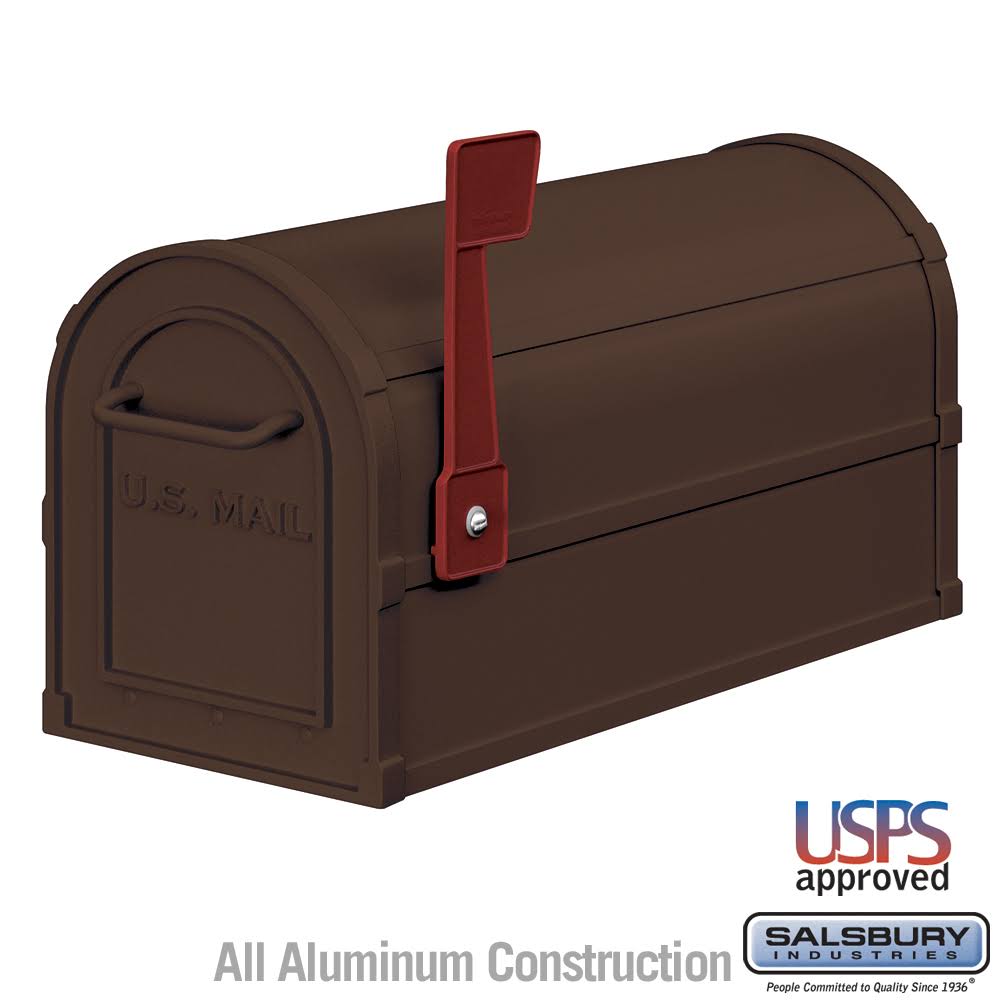 Salsbury Industries Antique Rural Mailbox Bronze