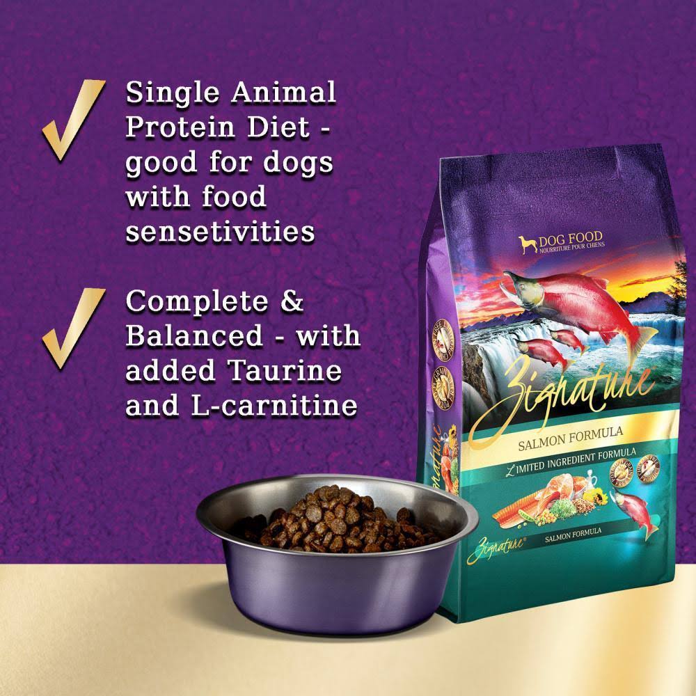 Zignature Limited Ingredient Salmon Formula Dry Dog Food 27-lb