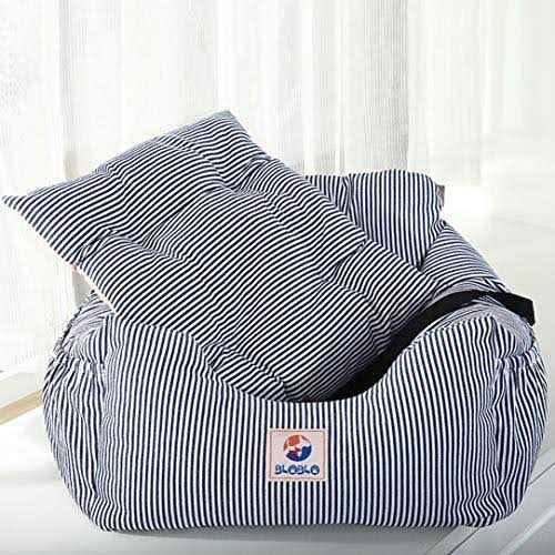BLOBLO Dog Car Seat Pet Booster Seat Pet Travel Safety Car Seat Dog Bed for Car with Storage Pocket - Pet Supplies online store