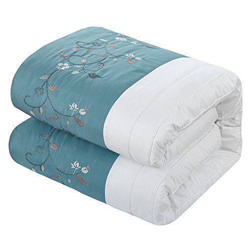 Chic Home - CS8063-AN Sonita 20 Piece Comforter Set, Queen, Navy