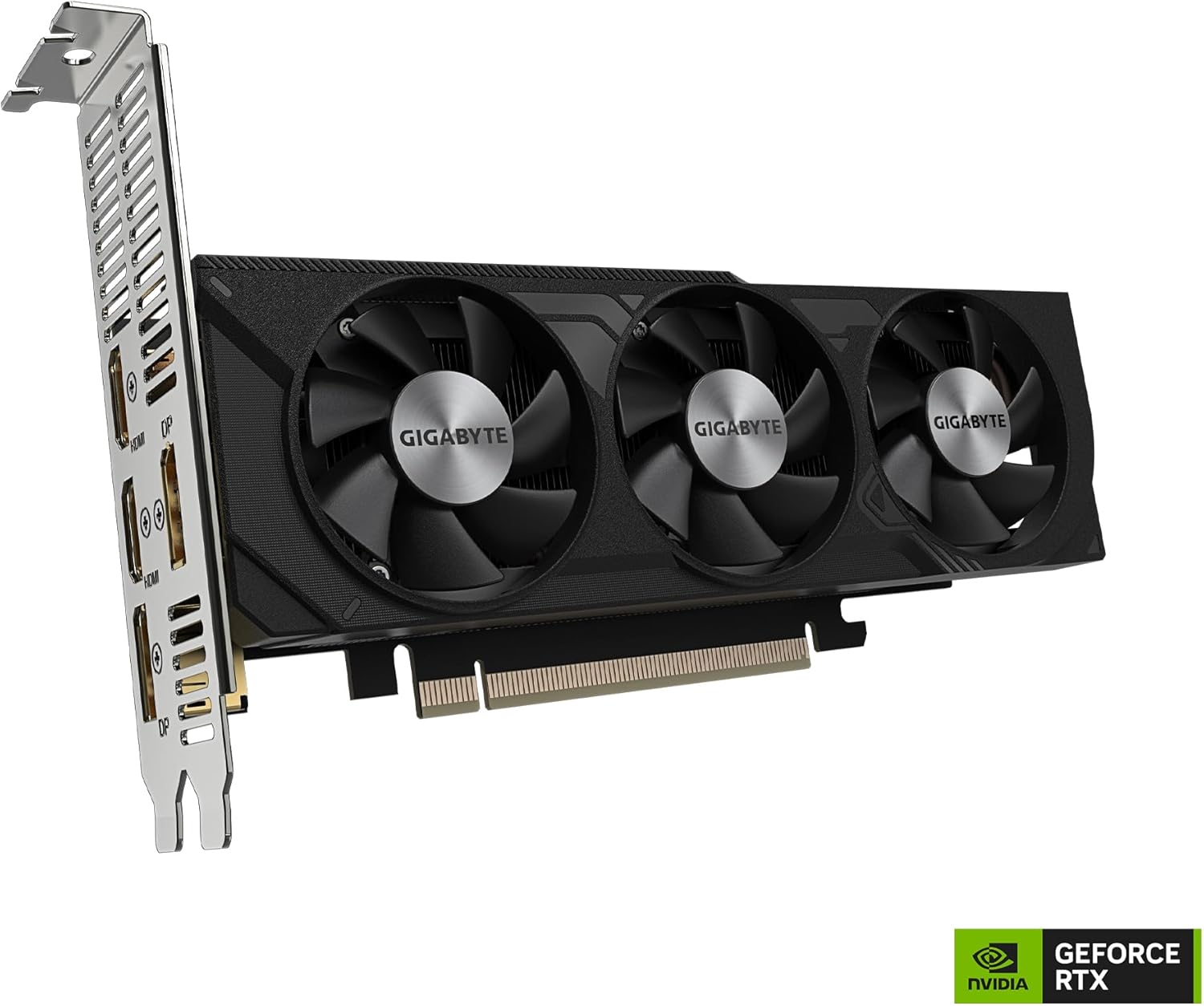 GIGABYTE GeForce RTX 4060 OC Low Profile 8G Graphics Card, 3X WINDFORCE Fans, 8GB 128-bit GDDR6, GV-N4060OC-8GL Video Card