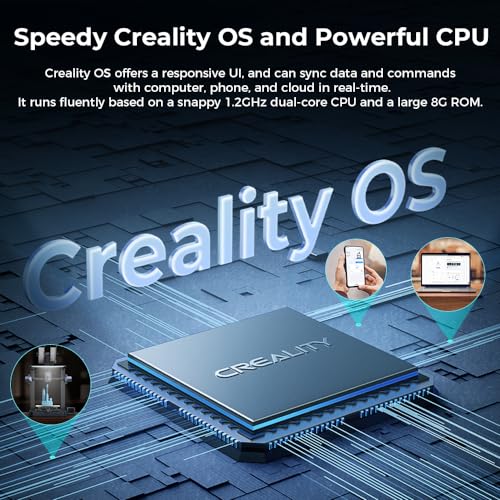 Creality K1C 3D Printer, 2024 New Version 3D Printers with 600mm/s Fast Printing Speed, Support Carbon Fiber Filament 300℃ High-Temp Print, Auto Leveling and Clog-Free Direct Extruder