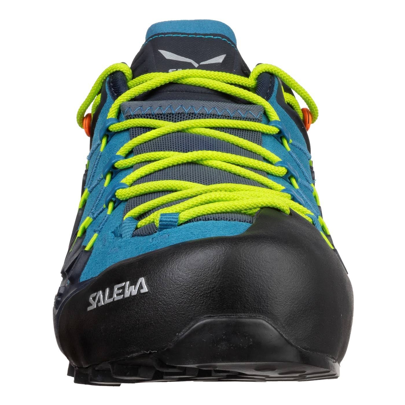Salewa Men&s Wildfire Edge - Premium Navy/Fluo Yellow - 7.5
