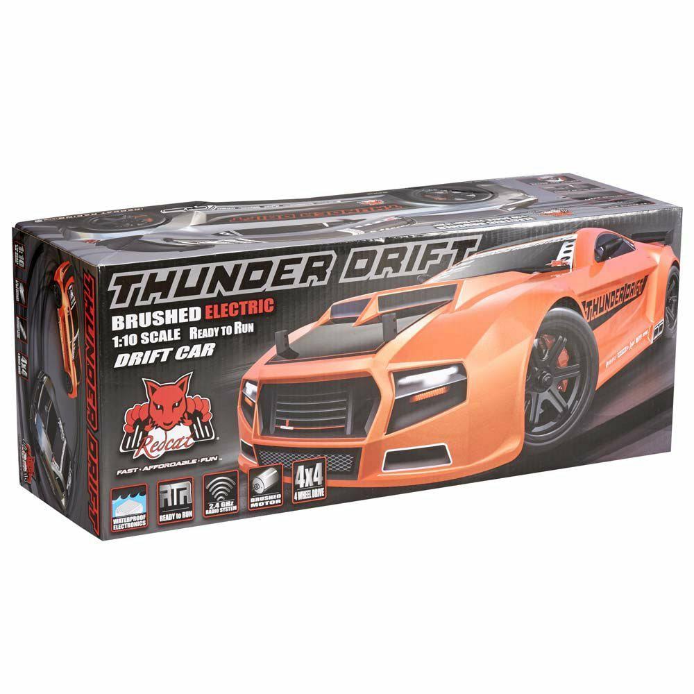 Redcat Racing Thunder Drift Car 1/10 Scale Belt Drive Electric Orange