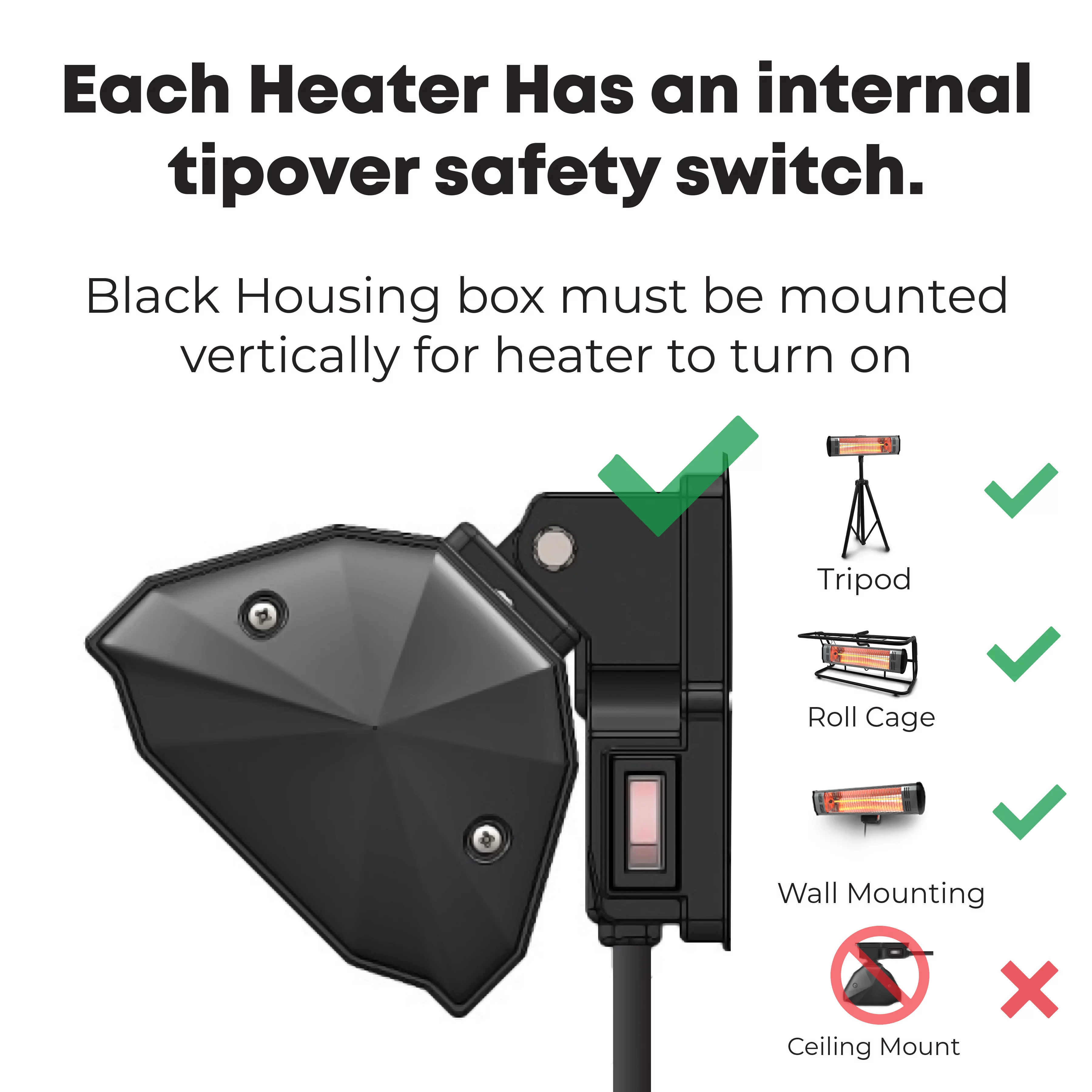 Heat Storm Infrared Tradesman 1500 Watt Electric, Outdoor Heater with Tripod, Brand New!