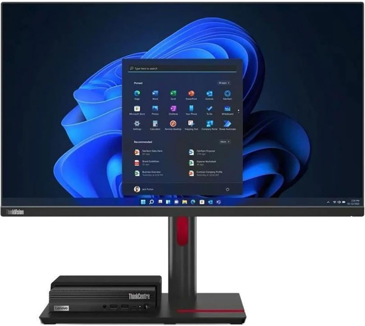 Lenovo ThinkCentre M80q Gen 4 12E90014US Desktop Computer - Intel Core i5 13th Gen i5-13500T Tetradeca-core [14 Core] 1.60 GHz - 8 GB RAM DDR5 SDRAM - 256 GB M.2 PCI Express NVMe 4.0 x4 SSD - Tiny -