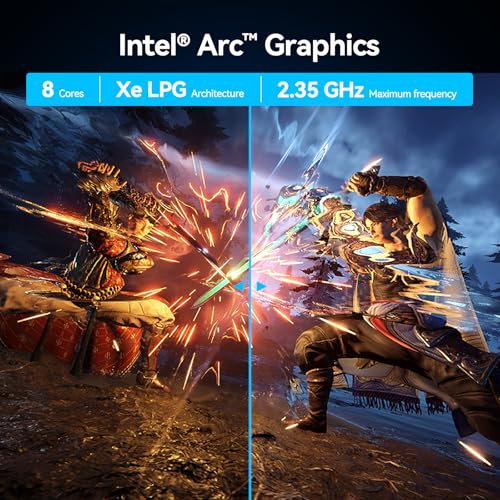 GEEKOM AE8 Max Mini Desktop Computer, AMD Ryzen7 8745HS(8C/16T,up to 4.9GHz),32GB DDR5 RAM & 1TB SSD, Mini PC Windows 11 Pro/AMD Radeon 780M/USB3.2 * 4/2.5G LAN for Gaming/Business