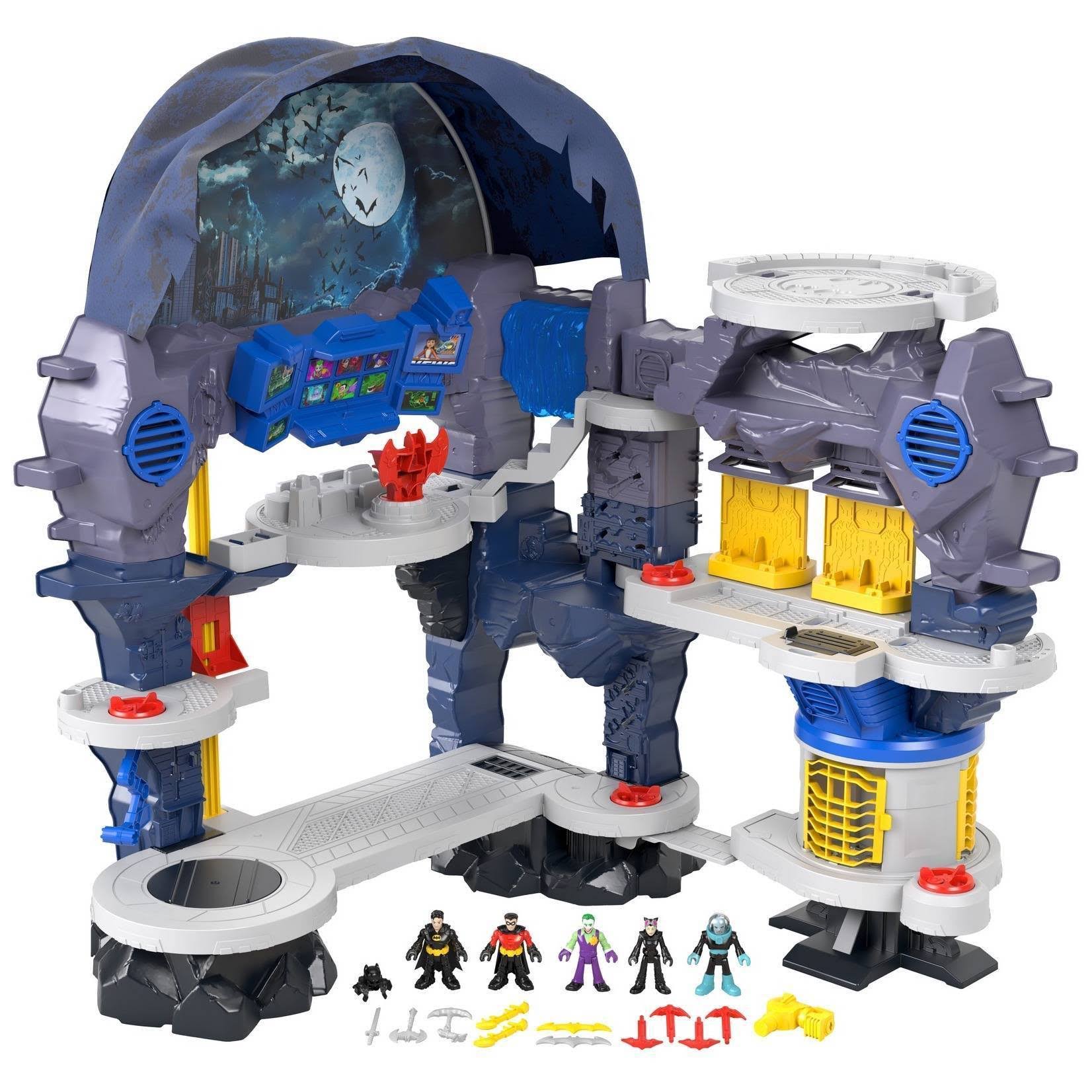 Fisher Price DC Super Friends Imaginext Super Surround Batcave Playset