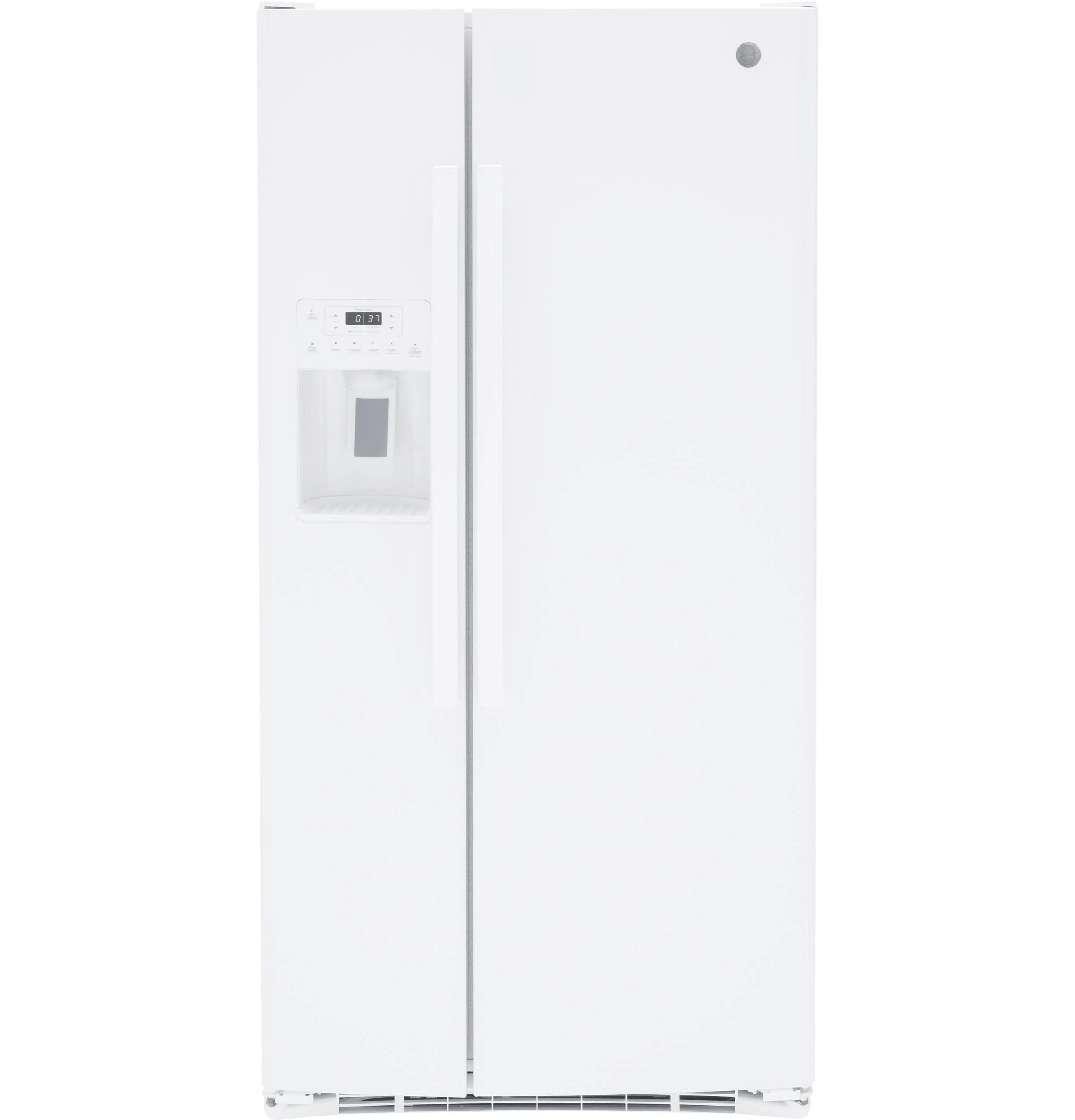 GE 23.0 Cu. Ft. Side-By-Side Refrigerator GSS23GGPWW