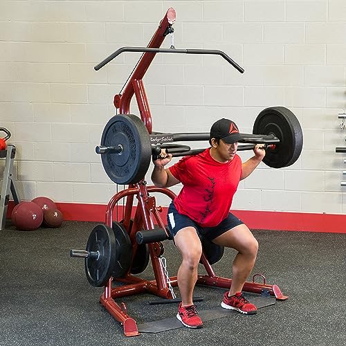 Body-Solid Corner Leverage Gym with and without Weight Bench - Multi-Function Workout Station for Squats, Pull-Ups, Deadlifts & More…