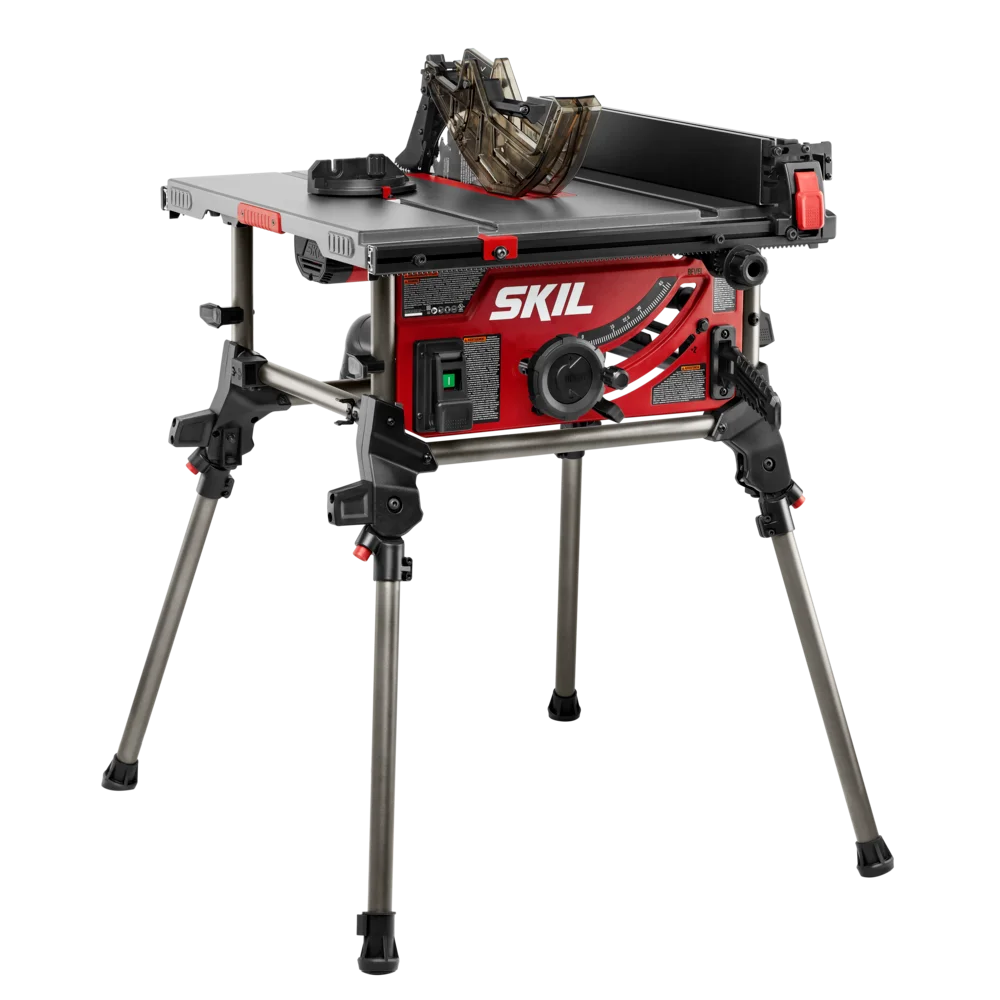 SKIL 15 Amp 10'' Corded Electric Table Saw with Folding Stand