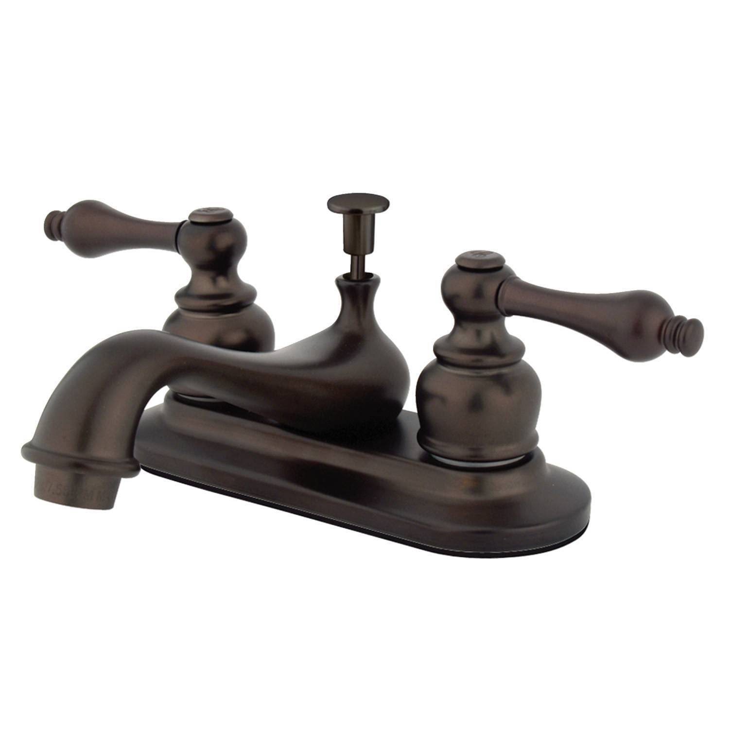 Traditional Bathroom Faucet Oil Rubbed Bronze Kingston Brass 14092192