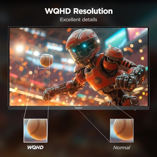 KOORUI 24.5” FHD 1920x1080p VA Gaming Monitor, 170Hz, 1ms, Adaptive Sync, 2xHDMI(144Hz) & DisplayPort(170Hz), sRGB 99%, 75 * 75mm VESA, Tilt Adjustable, Eye Care, Black