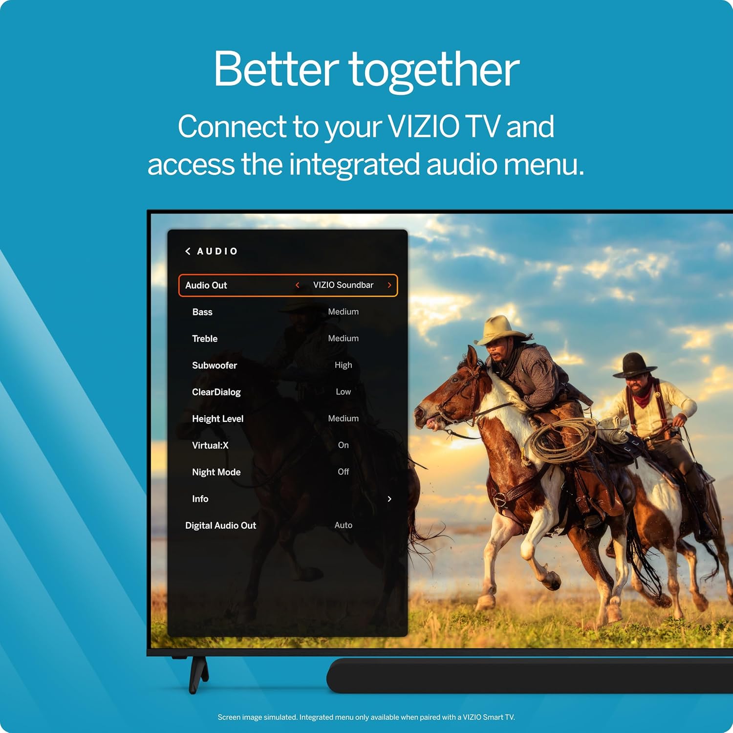 VIZIO 2.1 Soundbar, Wireless Subwoofer w/Dolby Atmos, DTS:X, Bluetooth – SV210M-0808 (New, 2024 Model)