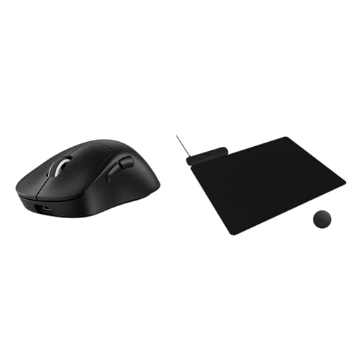Logitech G PRO X Superlight 2 DEX Wireless Gaming Mouse, 60g pro-Grade Right-Handed Mouse with 5 programmable Buttons, USB-C Charging, 44k DPI Sensor, up to 8 kHz Polling for PC/Mac - White
