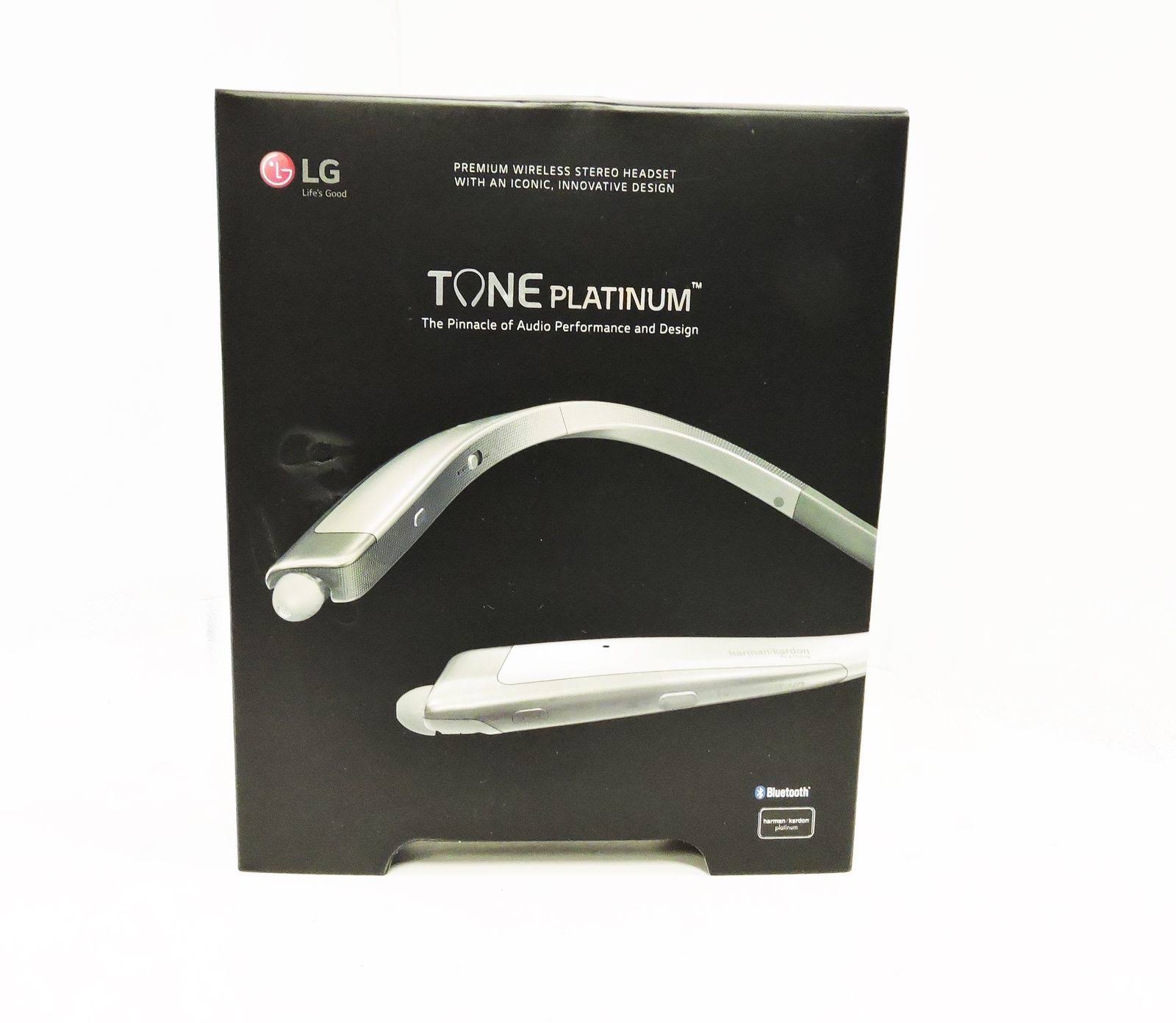 LG TONE Platinum HBS-1100 Bluetooth Wireless In-Ear Earphones with Mic - Black