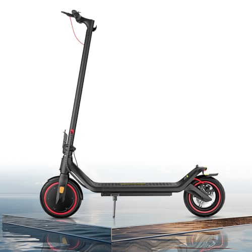 Electric Scooter - 500W Peak Motor Electric Scooter for Adults, 19 Miles Range, Max 18.6 MPH, 8.5" Tires, Dual Brakes, Foladable & Portable Commuting Eblike