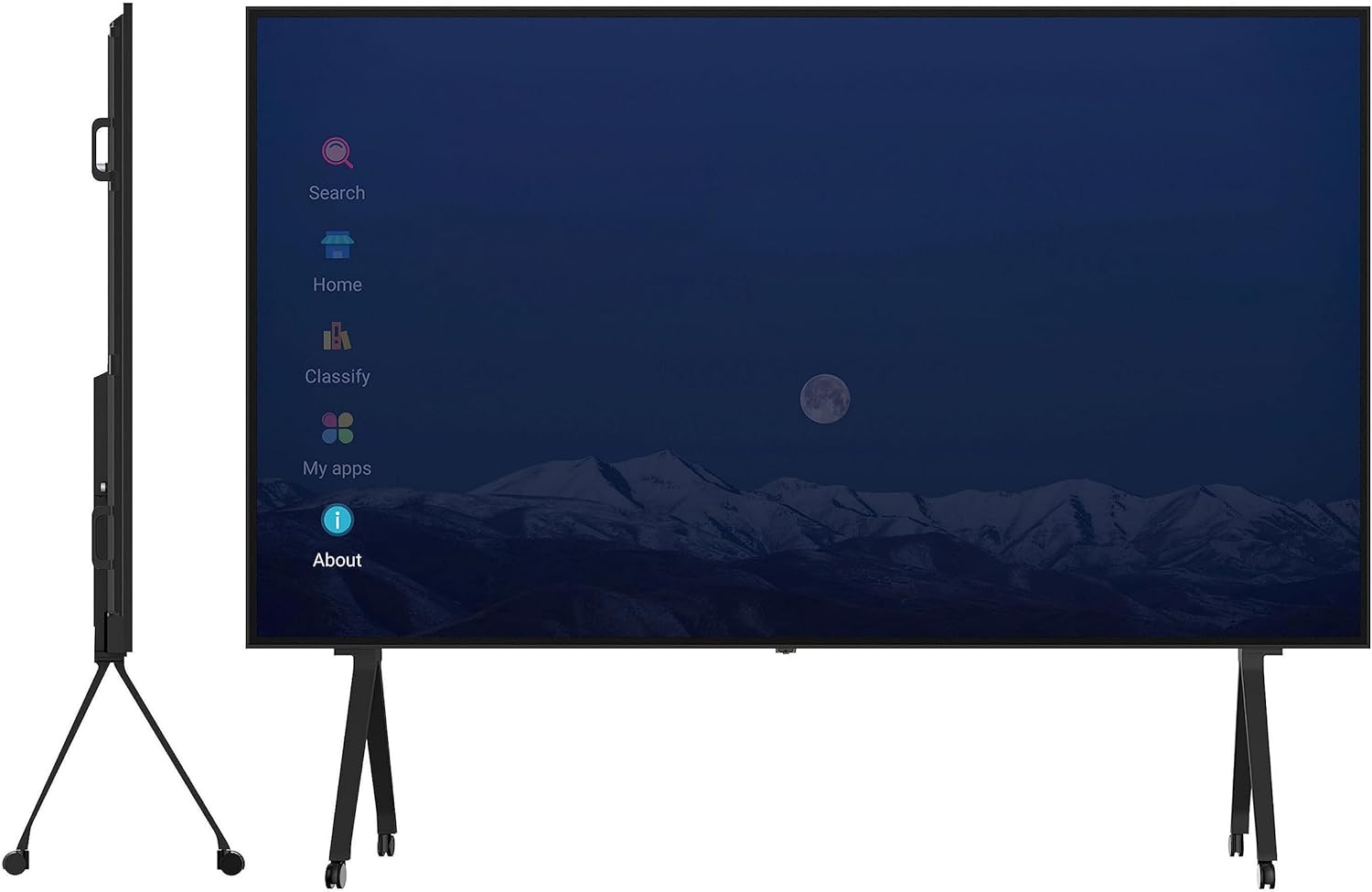 100 Inch LCD Panel 4K UHD Smart TV; TS100TD, High Brightness, High Contrast Makes Images Clearly Visible from A Distance