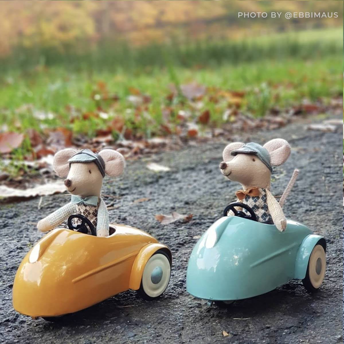 Maileg Mouse Car with Garage - Blue