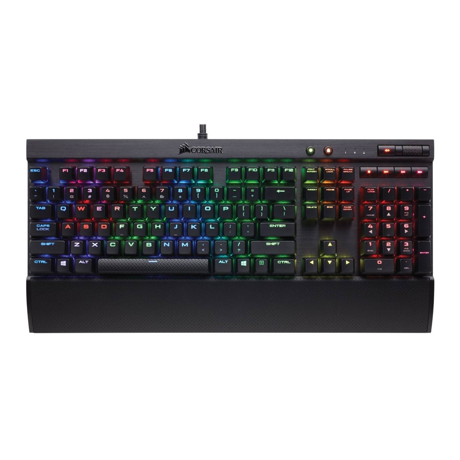 Corsair K70 Lux Cherry MX RGB Red Mechanical Gaming Keyboard