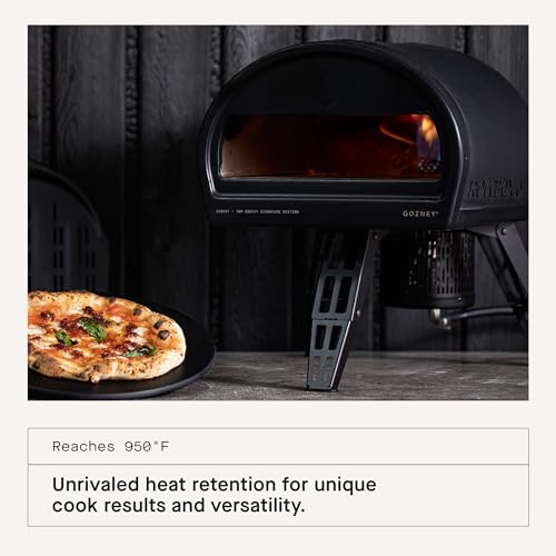 Gozney Roccbox Outdoor Pizza Oven, Grey, Portable, Gas & Wood Fired, Restaurant-Grade