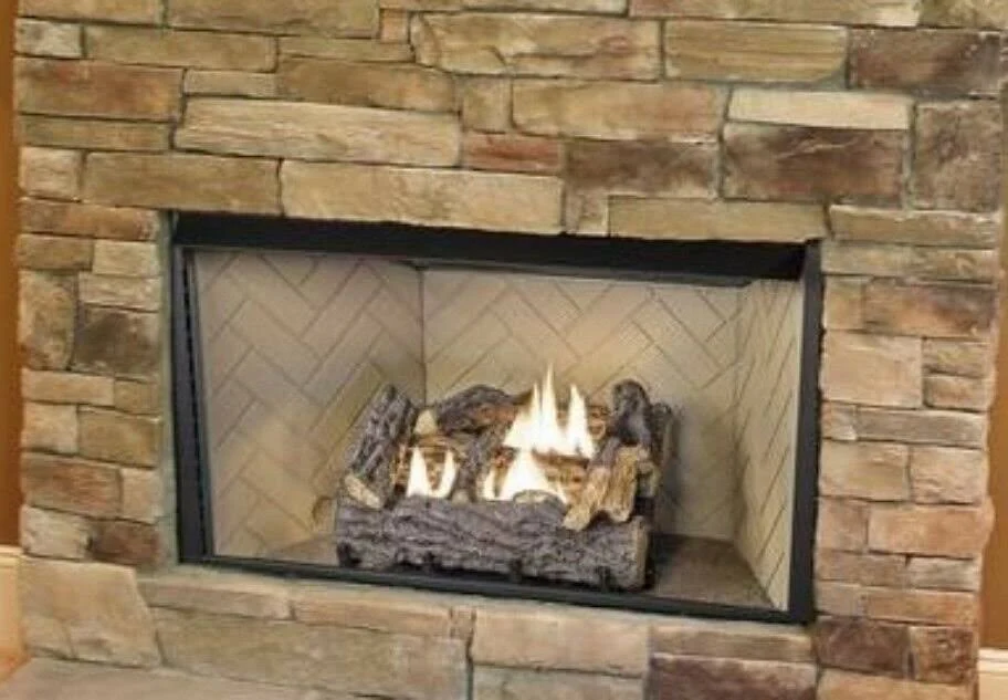 Emberglow 18 in.Timber Creek Vent Free Dual Fuel GAS Log Set with Man