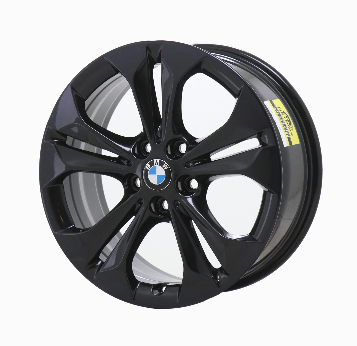 BMW X1 2016 - 2020 GLOSS BLACK Factory OEM Wheels Rims (Not Replicas) (W)