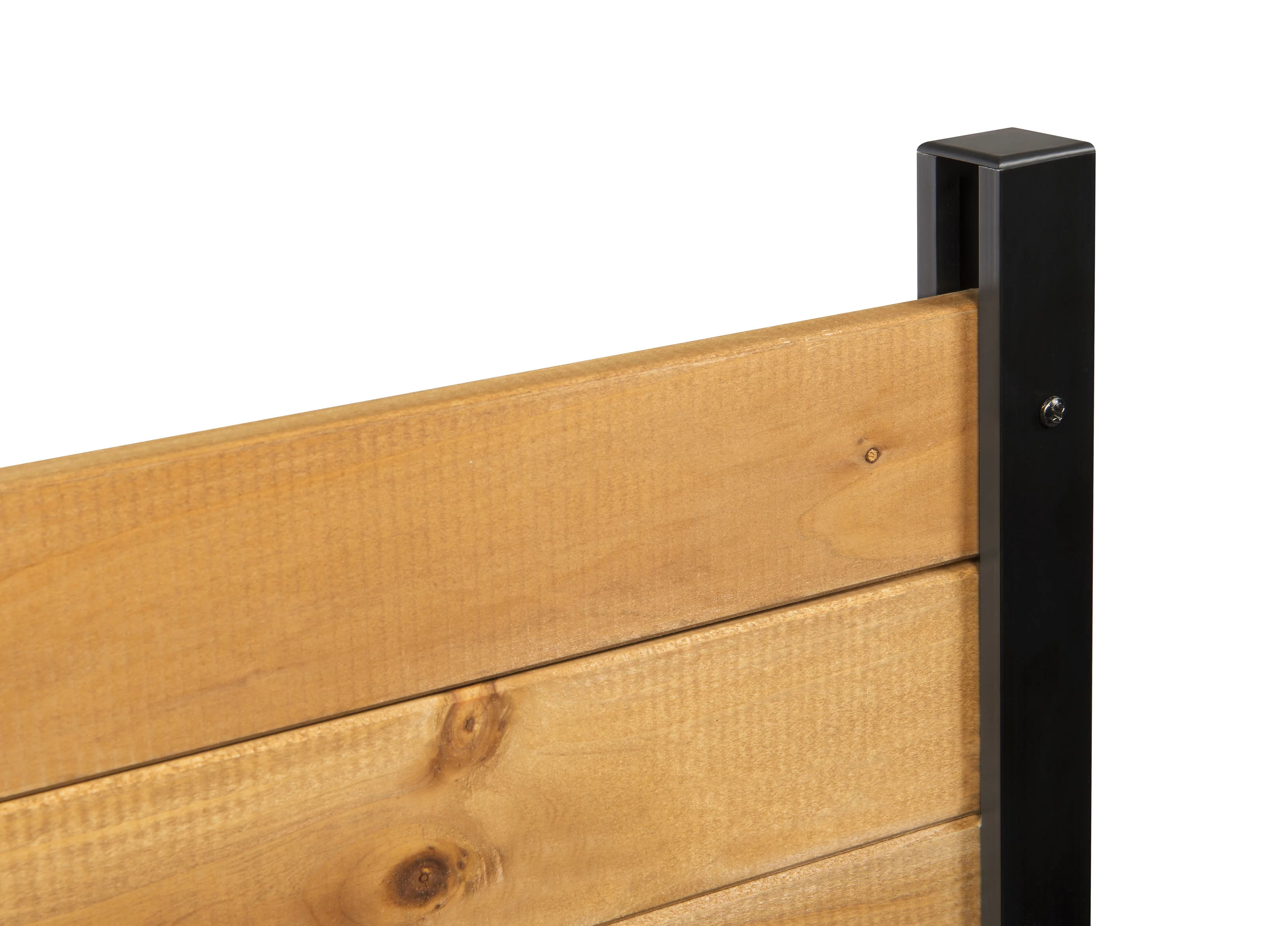 Enclo Richmond Outdoor No Dig Wood Privacy Screen Enclosure for Garbage Bins and Air Conditioners (42in H x 38in W - 2 Panels)