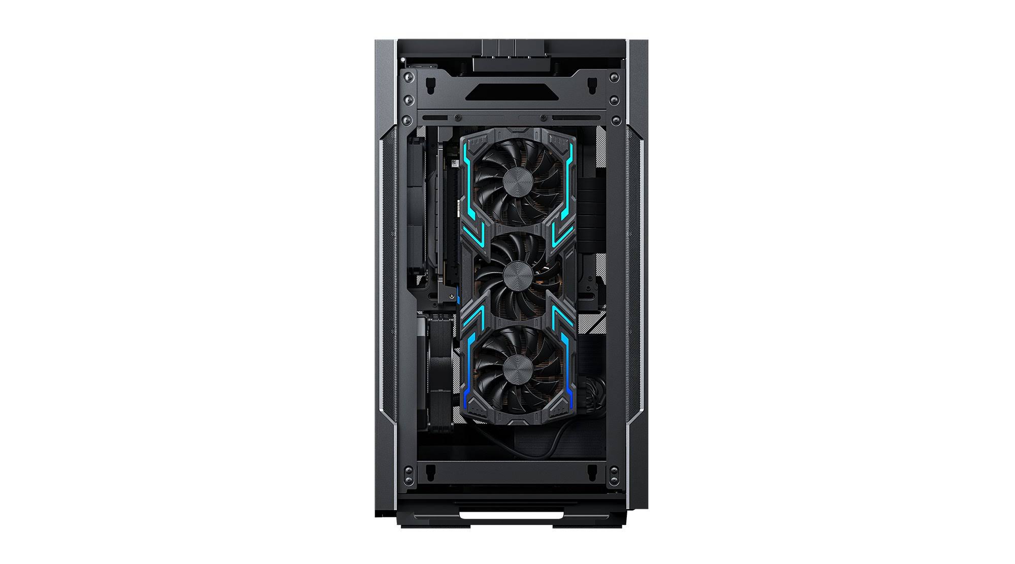 Phanteks Evolv Shift 2 Air Mini-ITX Case, Fabric Side Panels, Aluminum Panels, D-rgb, Black
