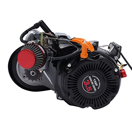 100cc Bicycle Engine Kit, 2 Stroke Bike Motor Kit Petrol Gas Motor Conversion Kit Air-Cooling Motorized Bicycle Kit Super Fuel-efficient Modified Full Set / 4 Stroke