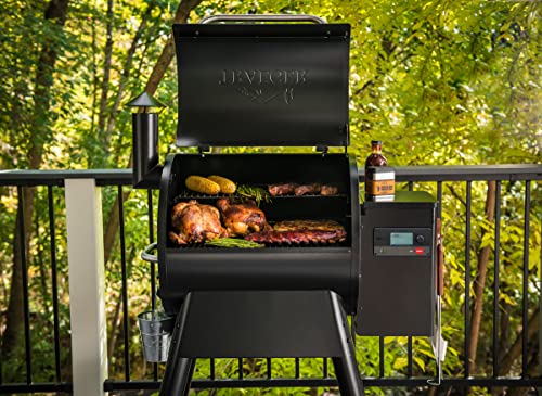 Traeger Grills Pro 575 Electric Wood Pellet Grill and Smoker with WiFi and App Connectivity, Black