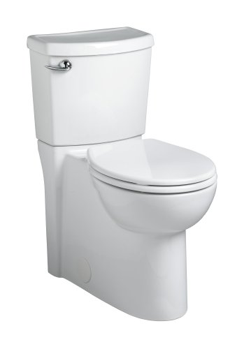 American Standard 2989101.020 Cadet3 FloWise Skirted Two-Piece 1.28 gpf/4.8 Lpf Chair Height Elongated Toilet With Seat, White