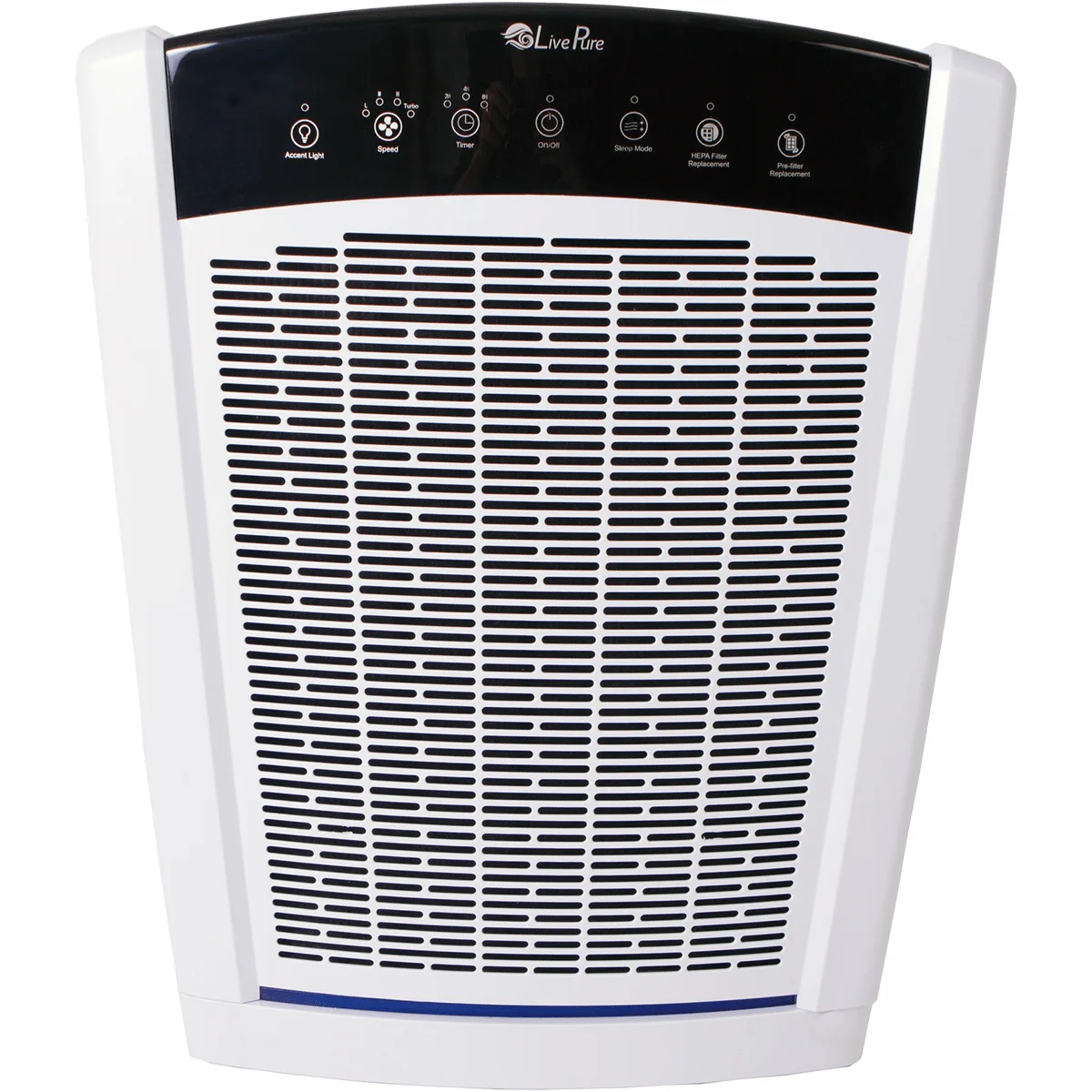 LivePure Bali HEPA Air Purifier - White