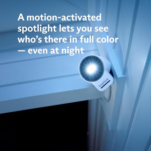 SimpliSafe Outdoor Security Camera Series 2, 1080p Wireless and Wired Home Security Camera - Compatible with Gen 3 System