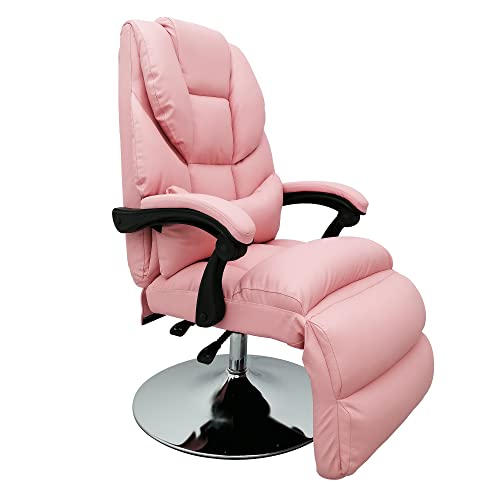 TECHTONGDA Facial Salon Chair Multipurpose Tattoo Chair, 360 Swivel Adjustable Massage Spa Bed Capacity 275lb for Salon Beauty Spa Home, Purple