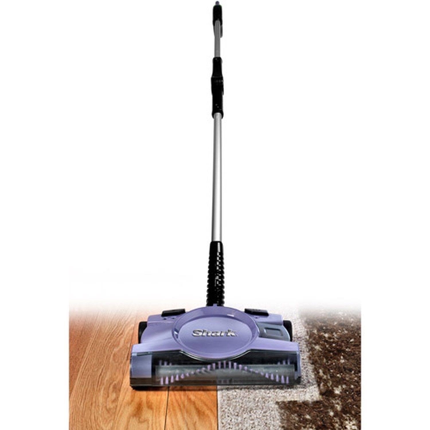 Shark Rechargeable Floor/Carpet Sweeper, Purple, 12x22